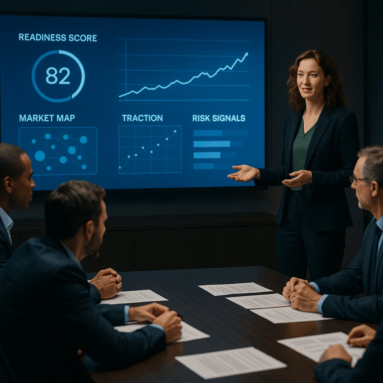 Woman Founder Investor Ready